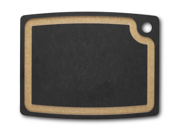 Schneidebrett VICTORINOX Kitchen , schwarz, B:36,8cm H:0,6cm L:28,5cm, Holzpapierfaser, Schneidebretter, Schneidebrett