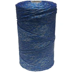 Weidezaunlitze Premium - blau - 1000 m - speziell zur Wild- und Wolfabwehr