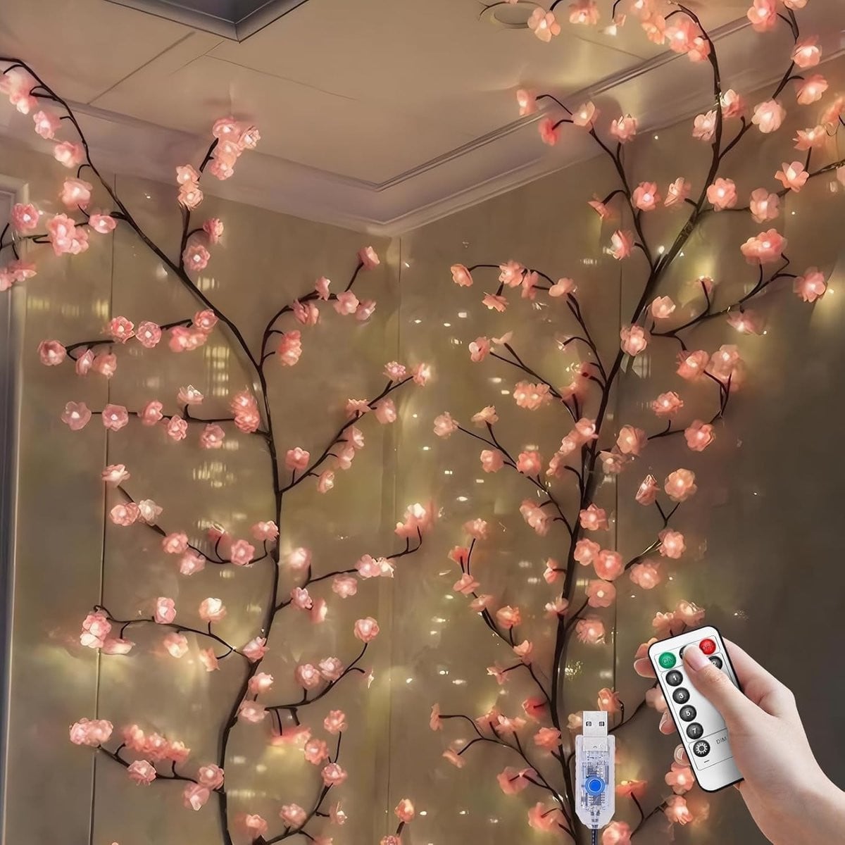 Merkloze decoratieve spring fairy lights