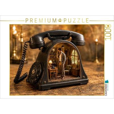 CALVENDO Puzzle Gesprache aus vergangener Zeit | 1000 Teile Lege-Größe 64x48cm Foto-Puzzle für glückliche Stunden