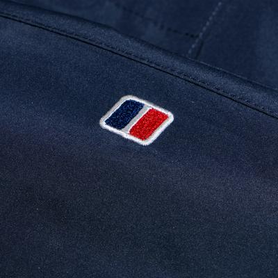 Softshelljacke BERGHAUS "GLISSADE III IA SHELL JKT AF", Damen, Gr. XL, blau (dusk), Obermaterial: 100% Polyester. Futter: 100% Polyamid, normal, Jacken Softshelljacke, mit windabweisender Ausstattung, wärmeisolierend, normale Schnittform