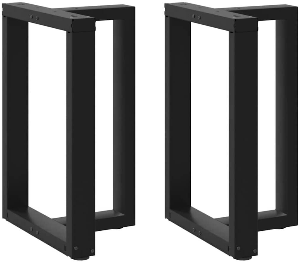 Latitude Run Ayzen Table Leg Black 60 x 35 x (72-73) cm