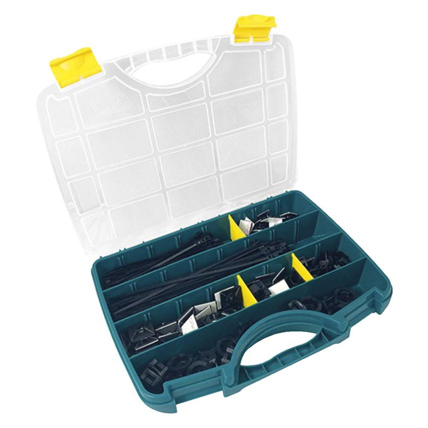 SapiSelco Kabelbinder-Sortiment (Kunststoffkabelbinder, 240 mm, 350 Stk.) (4030884913000)