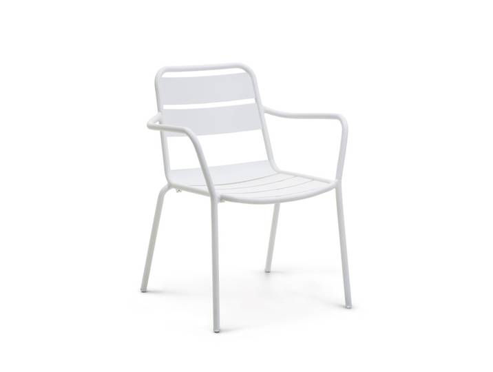 Stuhl Malaga weiß 62x81x55 cm
