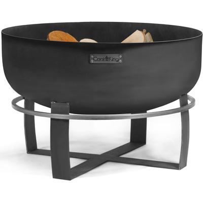 Feuerschale COOKKING "XXL Viking", schwarz, H:50cm Ø:80cm, Stahl, Feuerkörbe, Ø 80x50 cm