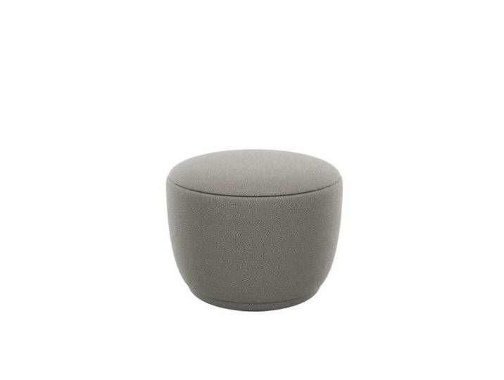 Blomus Hocker Kuon, Schlamm, rund, 45 cm, Wohnzimmer, Hocker, Sitzhocker