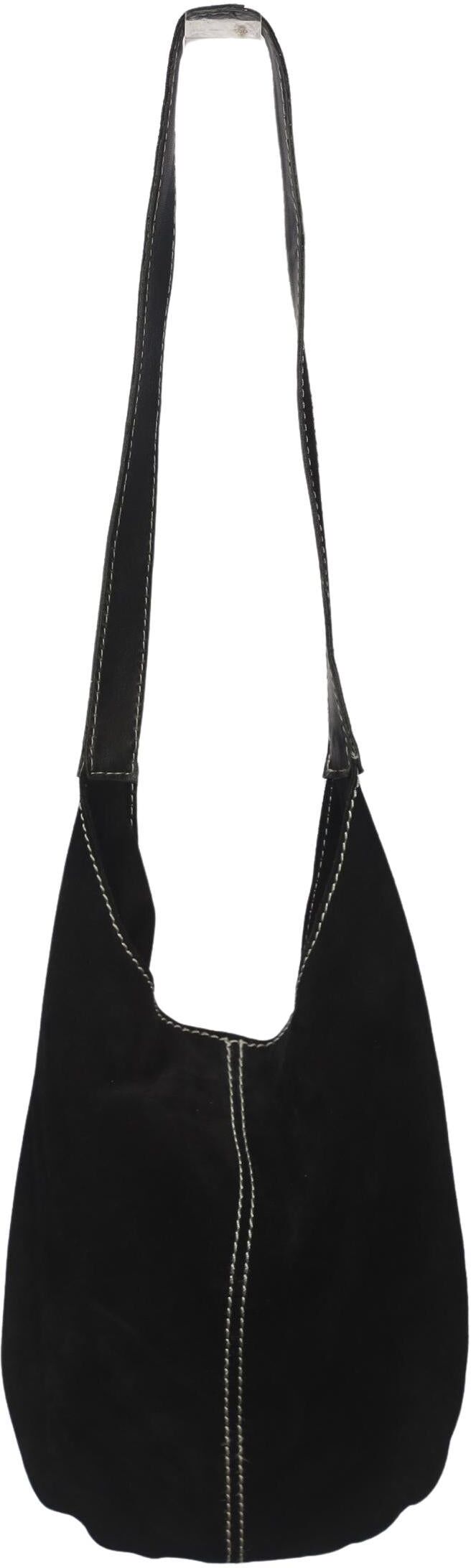 Urban Outfitters Damen Handtasche gross Leder, Schwarz, Leder - Second Hand