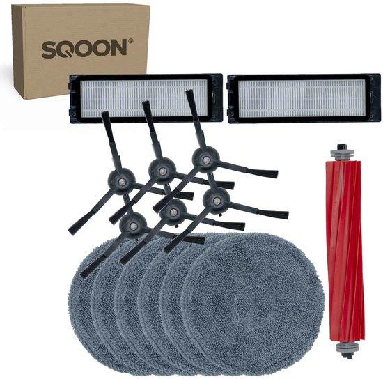 SQOON 15-delige vervangingsset voor Roborock Qrevo serie robotstofzuiger