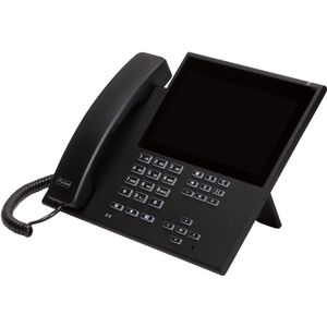 Auerswald Telefon COMfortel D-600, schwarz, schnurgebunden, mit Touchscreen, WLAN, Bluetooth