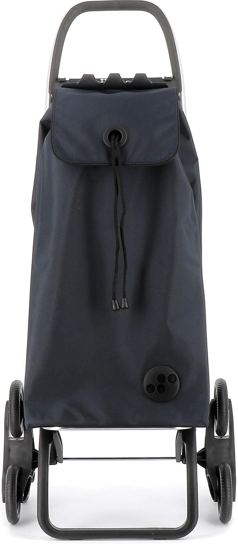 Einkaufstrolley ROLSER "ROLSER TROLLEY IMAX MF 6 L", Damen, blau (anthrazit, dunkelgrau, grau), Aluminium, Kunststoff, Metall, Polyester, Einkaufskörbe Einkaufstrolley, Klappbarer Treppensteiger-Einkaufstrolley mit 6 Rädern anthrazit, dunkelgrau, grau Ein