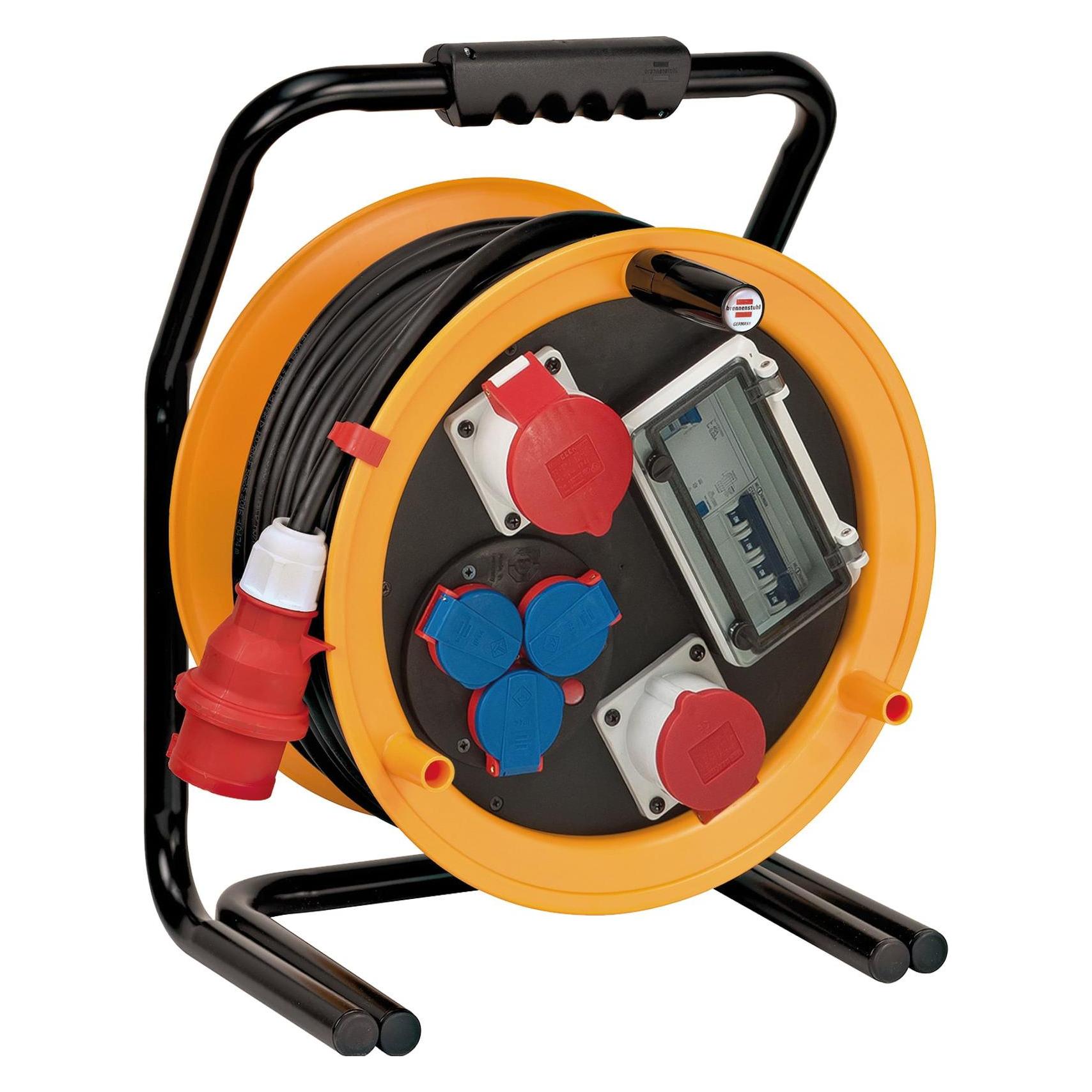 Brennenstuhl Kabeltrommel Brobusta 380 CEE 25m H07RN-F5G4.0 (25 m, 4 mm²) (1319250)