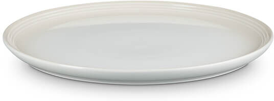 Le Creuset Meringue Stoneware Coupe Collection 27cm Dinner Plate