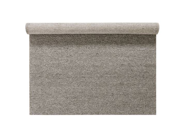 Scandi Living Flock Wollteppich naturgrau 170x240 cm