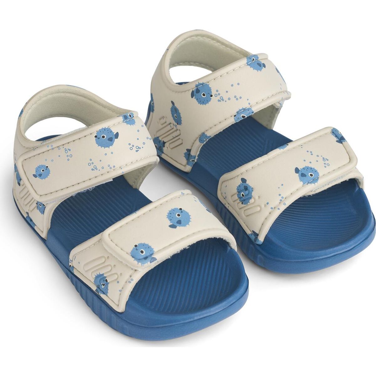 Liewood Blumer Printed Sandals pufferfish / sandy (2616) 20 LW17656-2616-20-CU