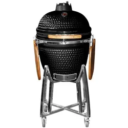 Buschbeck Keramikgrill Kamado XL Ø47cm BBQ Grill Holzkohlegrill Outdoor Smoker