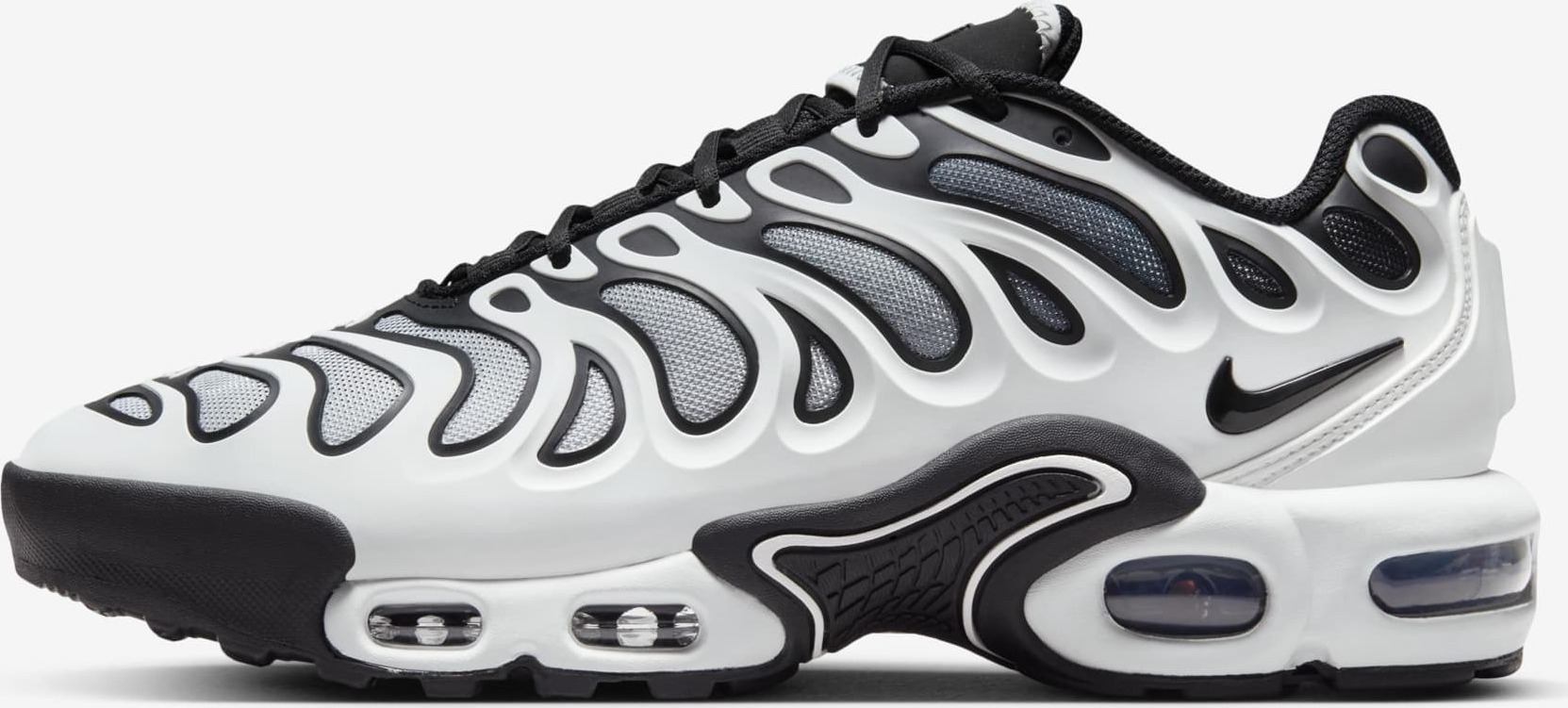 Nike TN Air Max Plus Drift "Summit White & Black", Schwarz/Weiß, Größe: 39