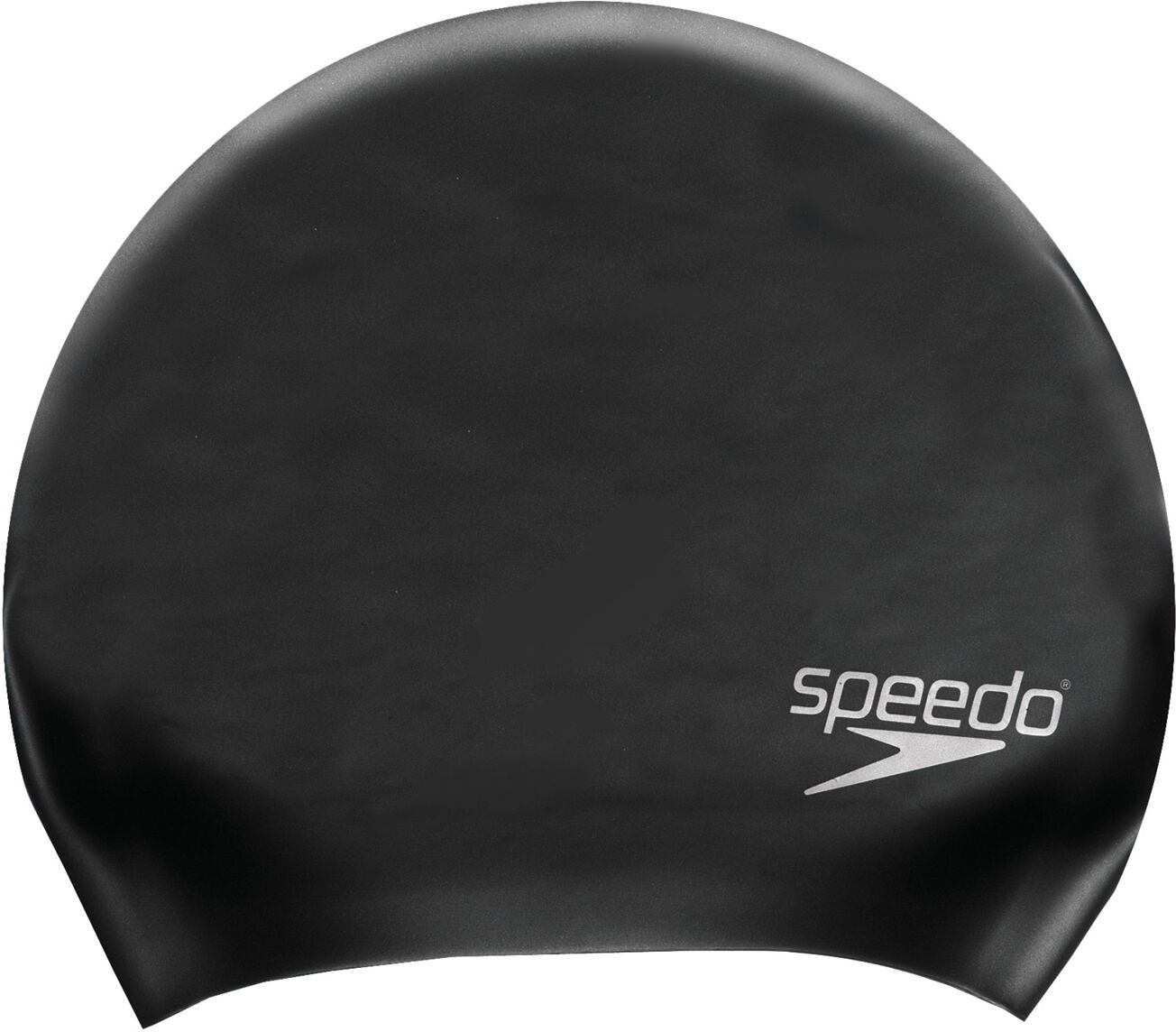 Badekappe SPEEDO "LONG HAIR CAP AU PINK", schwarz, Badekappen, Badekappe, für langes und mittellanges Haar, aus latexfreiem Silikon schwarz Einheitsgröße