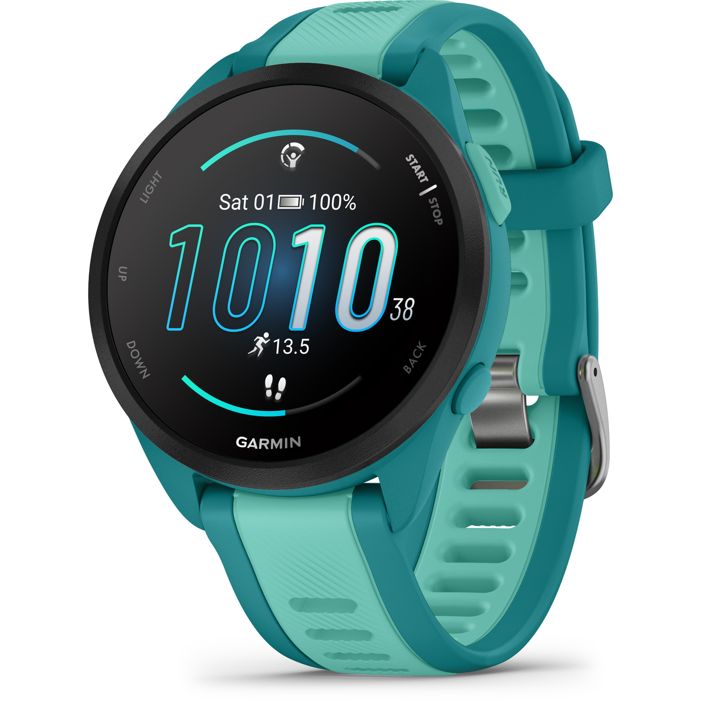Garmin Forerunner 165 Music GPS Uhr GPS Uhren tuerkis Laufen | Trailrunning | Training & Fitness | Yoga | Rennrad