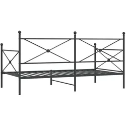 vidaXL, Bett, Nawonville (ohne Ausziehbett) (100 x 190 cm)