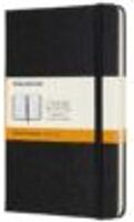 Moleskine libreta clásica tapa dura negra M rayas