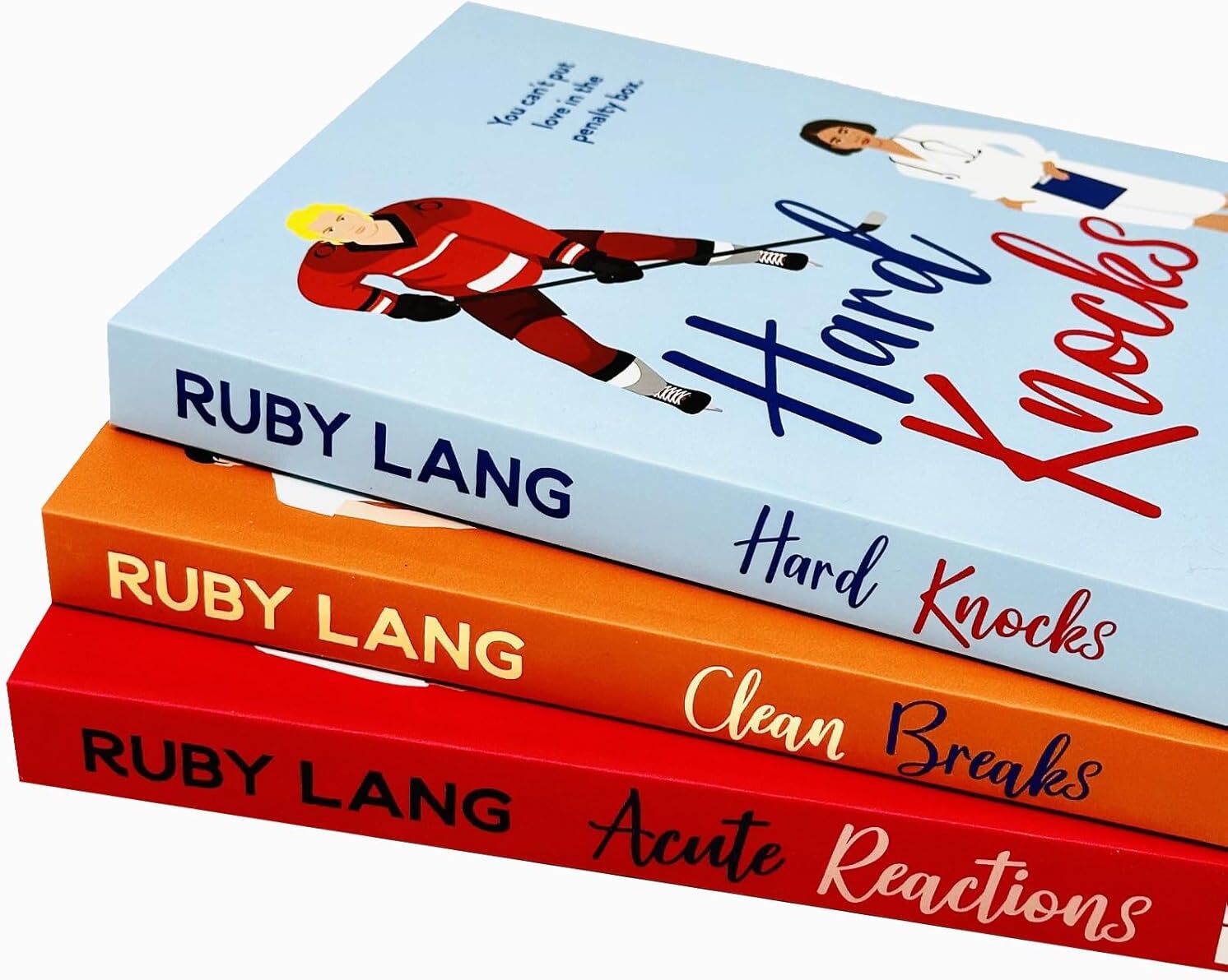Canelo Ltd. Ruby Lang Practice Perfect Series 3 Books Collection Set (Hard Knocks, Clean Breaks & Acute Reactions)