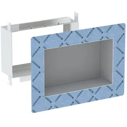 Geberit Duofix Bade-/Duschwannen-Element 111594001 befliesbar, für Nischenabalgebox