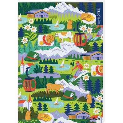 myNOTES Papeterie: Notizheft Österreich – Alpenland, Notizbuch von , arsedition