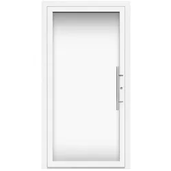 Splendoor L1010 Light Aluminium Haustüre Ganzglas