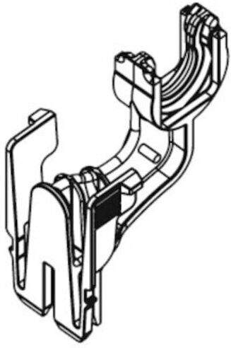 Schell Support de robinet flotteur MONTUS pour chasse d'eau 12 cm (031410099)