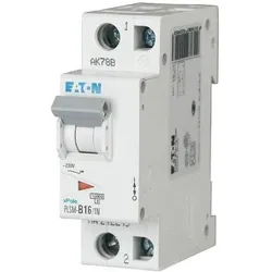 Eaton, Schutzschalter, Leitungsschutzschalter, 16 A, 1p+N, 242292