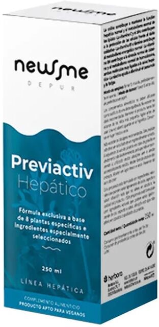 Herbora Previactiv Hepático Newme Depur 250 ml