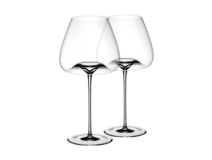 Rotweinglas ZIEHER Weingläser Vision Balanced 850 ml 2er Set transparent , bunt (transparent), Glas, Trinkgefäße, Rotweinglas