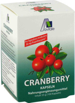 Avitale GmbH CRANBERRY KAPSELN 400 mg 100 St 00751798