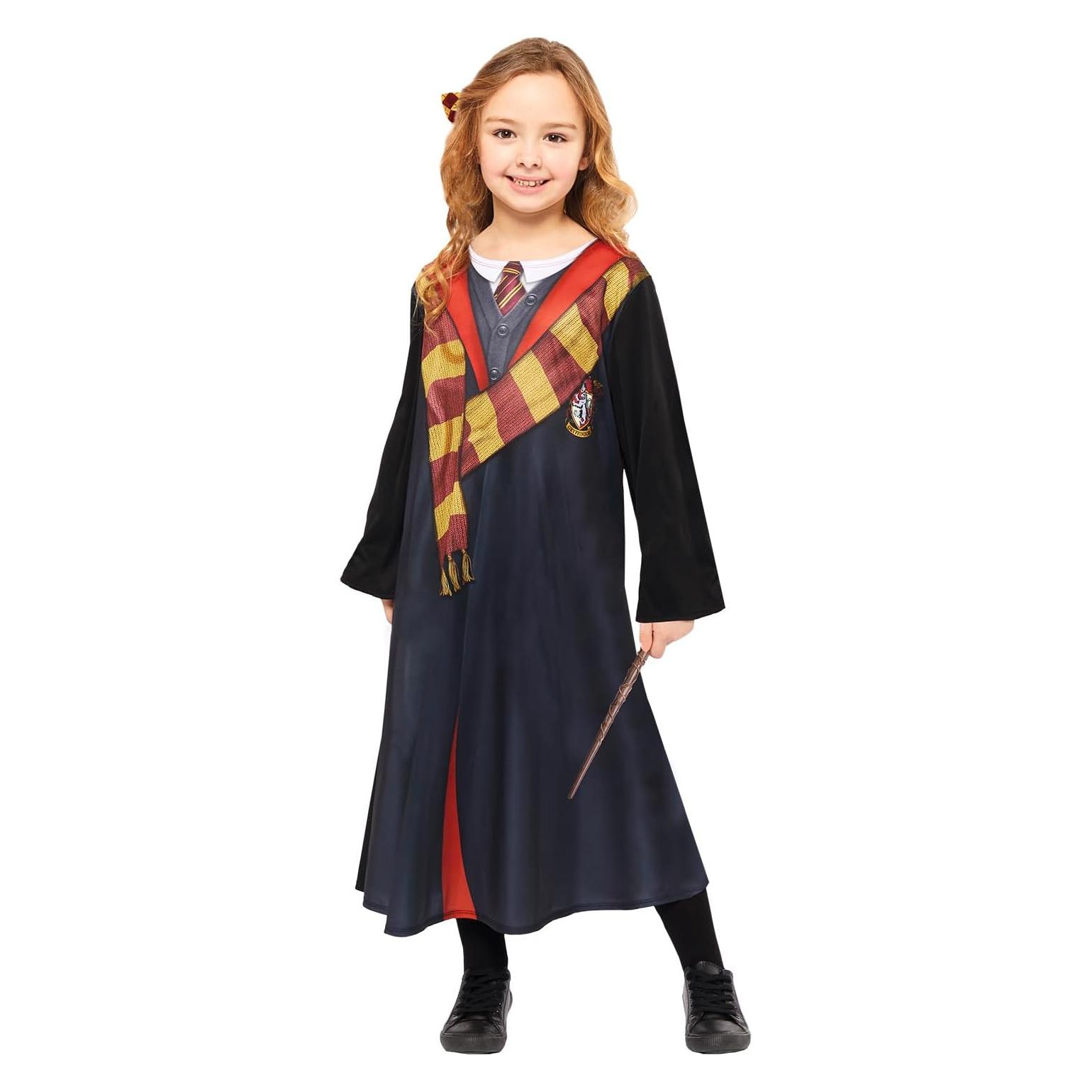 Amscan Kinderkostüm Hermine Dlx-Set Alter 4-6 Jahre (110) (9912432)