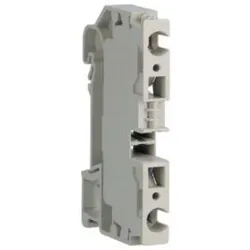 Hager KYA06LH2 Durchgangsklemme 6mm2-Phase, 800V-41A, 2 Anschlüsse, Stecktechnik