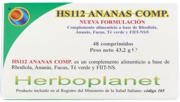 Herboplanet Hs 112 Ananas Comp 48 Tablets