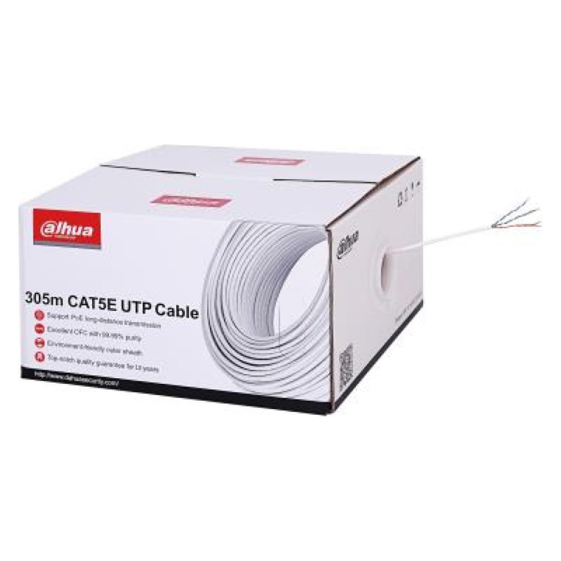 Dahua CABLE CAT5E UTP 305M WHITE/PFM920I-5EU-C (305 m) (DH-PFM920I-5EU-C)