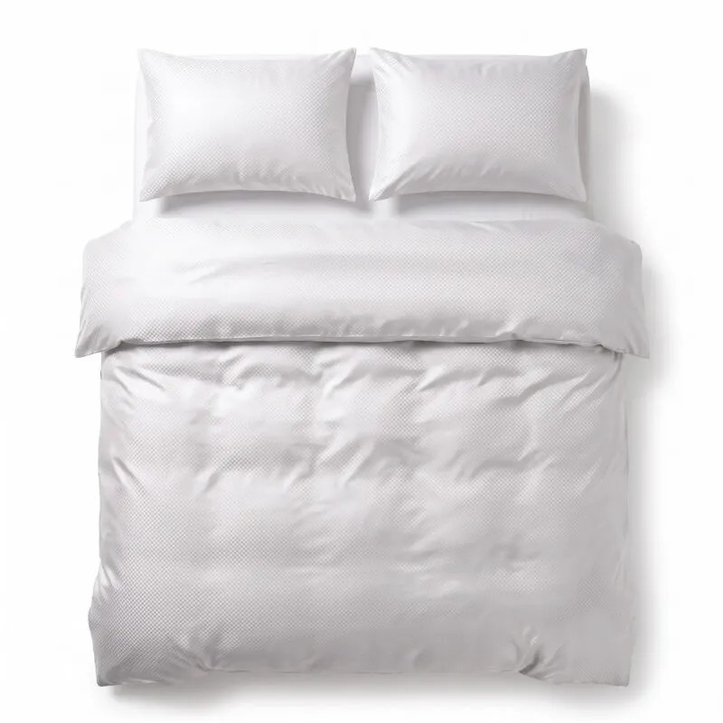 Sleeptime Satin Point Wit Beddengoed 240 x 220 cm