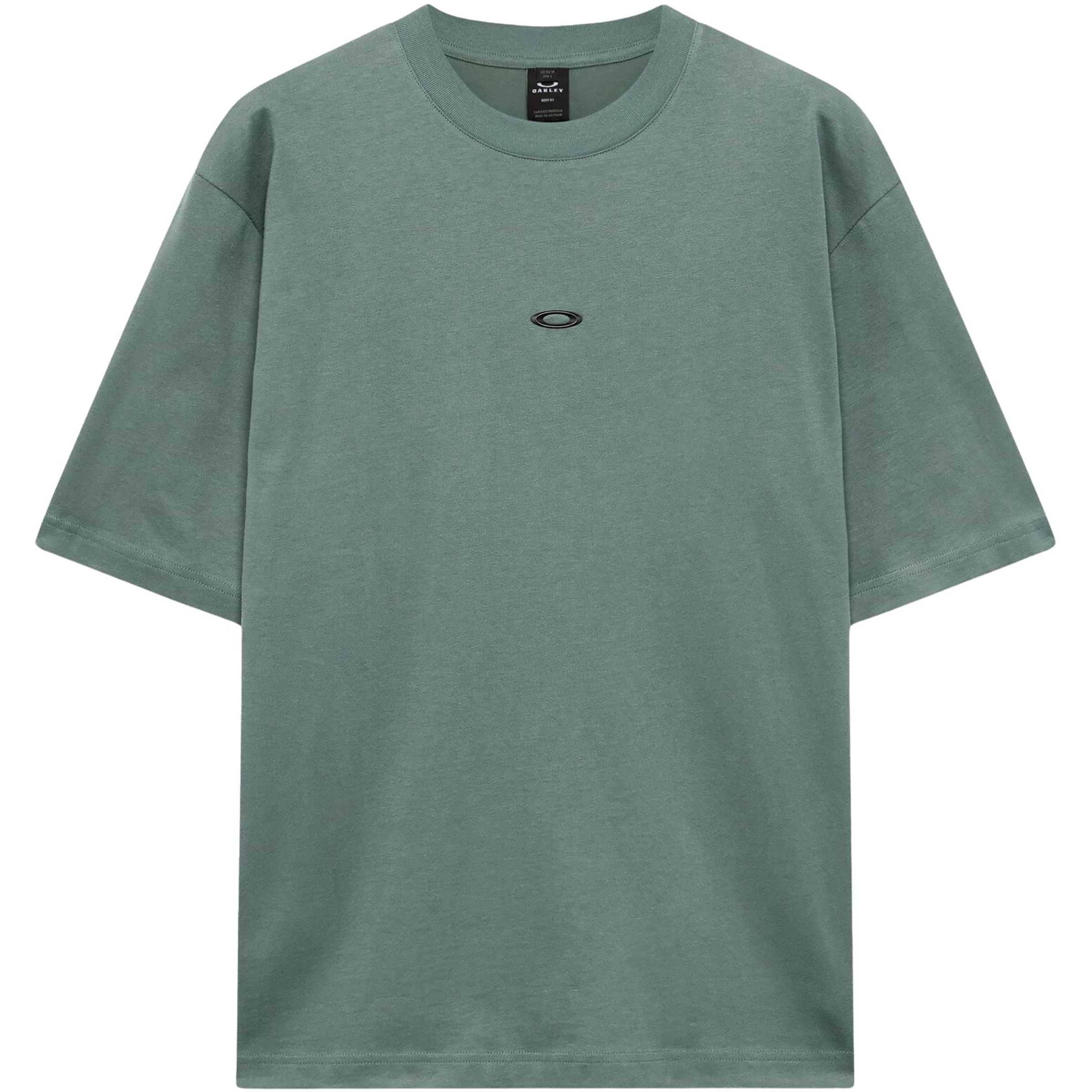 Oakley Metal Rise Herren T-Shirts grau Größe M Lifestyle Hautfreundlich
