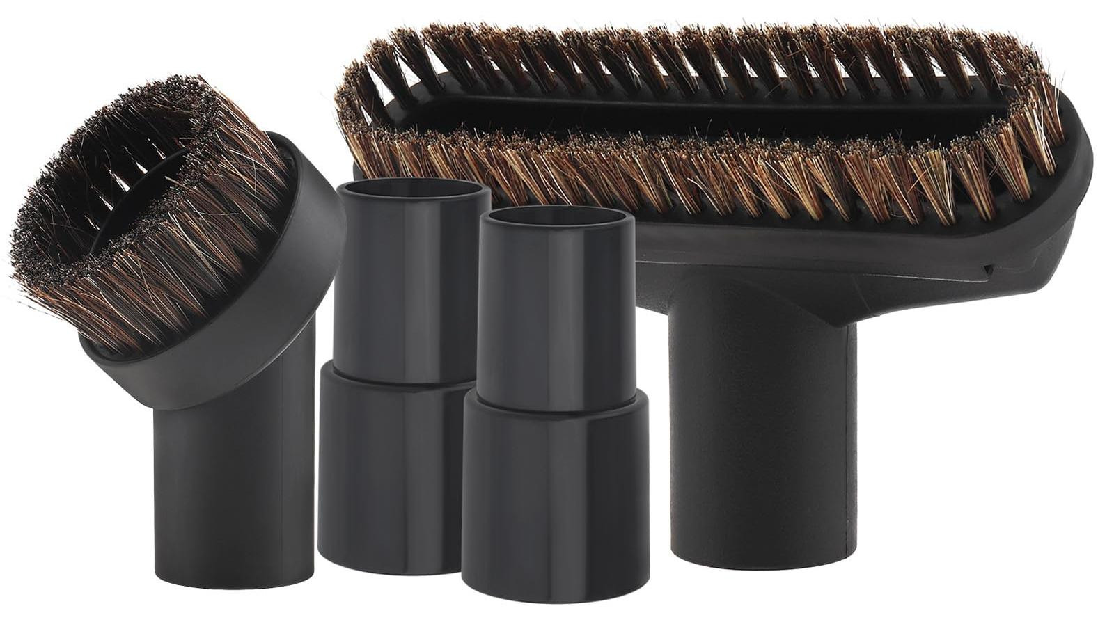 Dripio Stofzuigeraccessoire-set, 4-delig, 1,25 inch, met zachte borstels en adapter