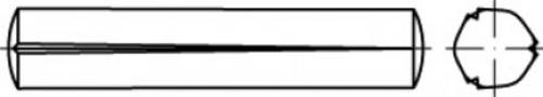 TOOLCRAFT TO-5438424 Kegelkerbstift 6mm Stahl 100St.