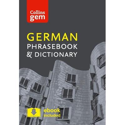 Collins German Phrasebook and Dictionary Gem Edition, Taschenbuch von Collins Dictionaries, Collins Learning, 978-0-00-813596-6