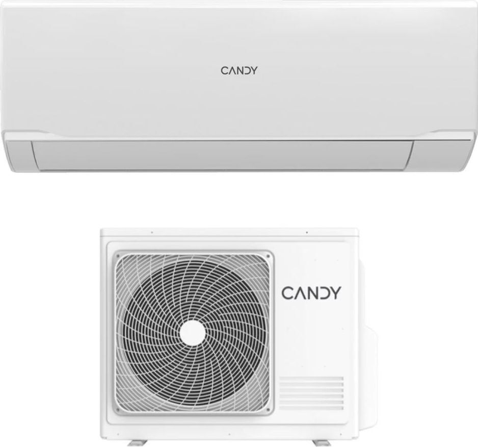Candy Cy-12brin + Cy-12brout Climatizzatore 12000 Btu Inverter Monosplit Condizionatore Con Pompa Di Calore Classe A++/a+ R32 Wi-Fi (Unità Interna + Unità Esterna) - Cy-12brin + Cy-12brout Brezza