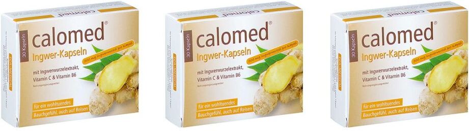 calomed Ingwer Kapseln 3x30stk