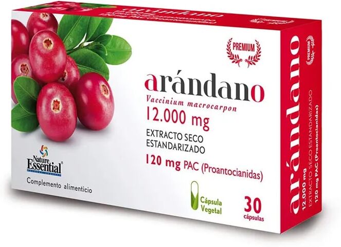 Nature Essential Mirtilo Vermelho 12000Mg 30 VCaps