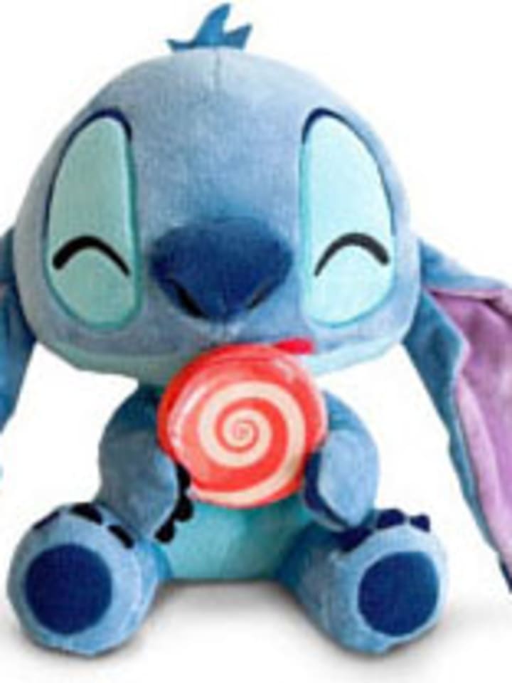 Simba Kuscheltier "Stitch mit Lollipop" - ab Geburt - onesize