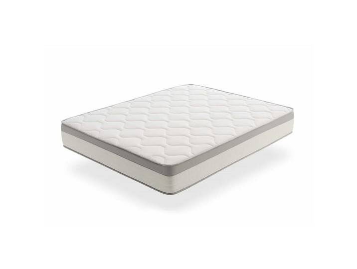 Moonia Matratze Spring Max Taschenfederkern 22cm, 135x200cm - Härtegrad H3/H4, Weiß, Rechteckig, 135x200 cm, Schlafzimmer, Matratzen, Taschenfederkernmatratzen