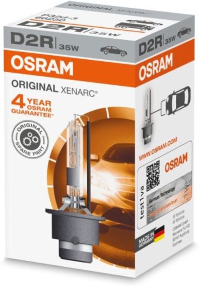 Ams-Osram Lampada allo xeno OSRAM D2R Xenarc 85V, 35W, 1 Pezzo