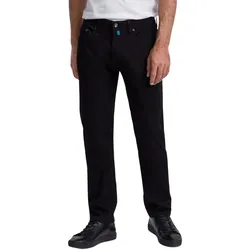 Pierre Cardin Herren Jeans LYON TAPERED - Mid Waist - Tapered Fit - Schwarz Blau - C7 34510.8047-9800 Black Black Raw - 32W / 34L