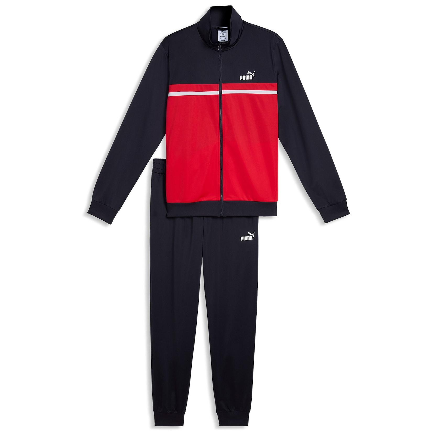 Poly Colorblock Suit Herren Trainingsanzug